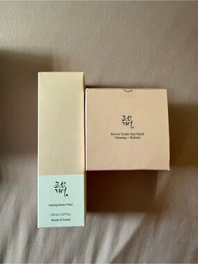 Revive Under Eye Patch & Ginseng Essence Water